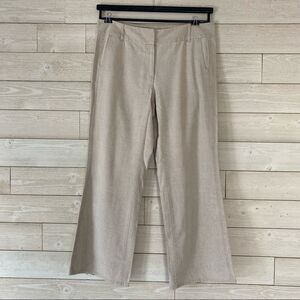 Ann Taylor Loft Lightweight Linen Pants size 14 EUC